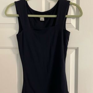 Cache. Black top. Great thick material. Brand new never worn! XS size